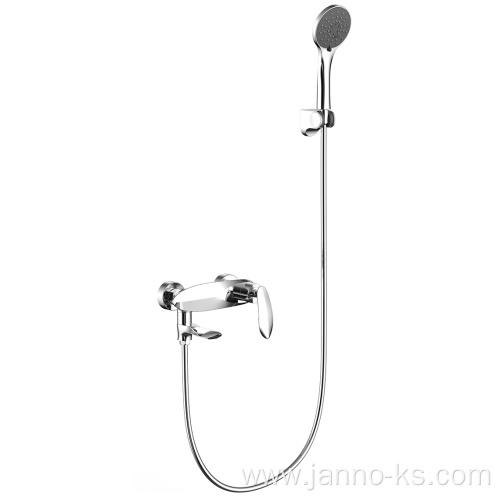 Bathtub Wall-Mounted Mixer Faucet Handheld